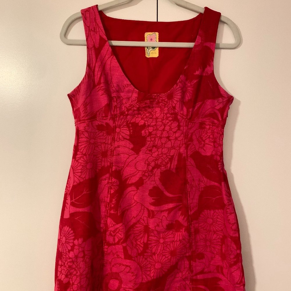 Free People Pink Floral Tunic